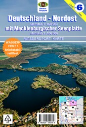 Zeige Details für Wassersport-Wanderkarte WW6 Bild von Wassersport-Wanderkarte WW6